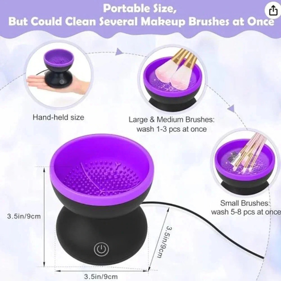 Makeup Brush Cleaner  USB - Picture 9 of 11